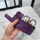 AAA Quality Ferragamo Reversible Purple Leather Gancini Belt For Women (2)_th.jpg